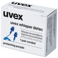 uvex Gehörschutzstöpsel uvex whisper 2111261 blau SNR 23 dB Größe S