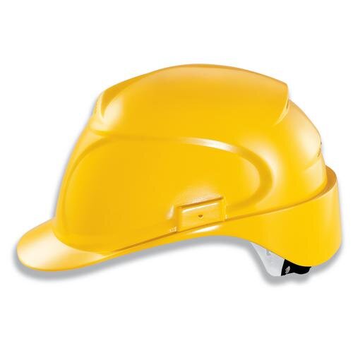 Uvex Schutzhelm uvex airwing E-WR 9760130 gelb ohne Lüftungen 52 cm - 61 cm