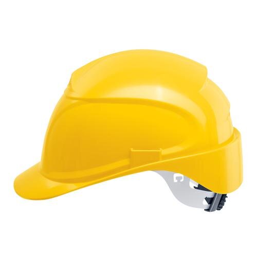 Uvex Schutzhelm uvex airwing B-WR 9762130 gelb mit Lüftungen 52 cm - 61 cm