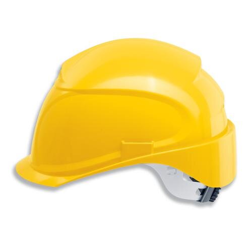 Uvex Schutzhelm uvex airwing B-S-WR 9762131 gelb mit Lüftungen 52 cm - 61 cm