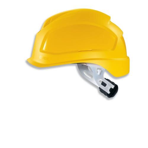 Uvex Schutzhelm uvex pheos E-S-WR 9770131 gelb ohne Lüftungen 52 cm - 61 cm