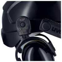 Uvex Schutzhelm uvex pheos E-S-WR 9770931 schwarz ohne Lüftungen 52 cm - 61 cm