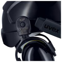 Uvex Schutzhelm uvex pheos E-S-WR 9770931 schwarz ohne Lüftungen 52 cm - 61 cm