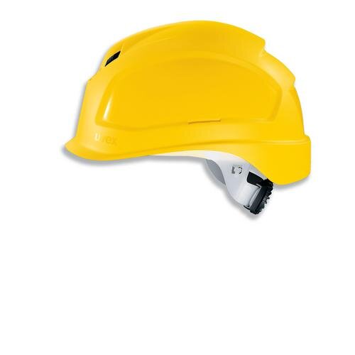 Uvex Schutzhelm uvex pheos B-S-WR 9772131 gelb mit Lüftungen 52 cm - 61 cm