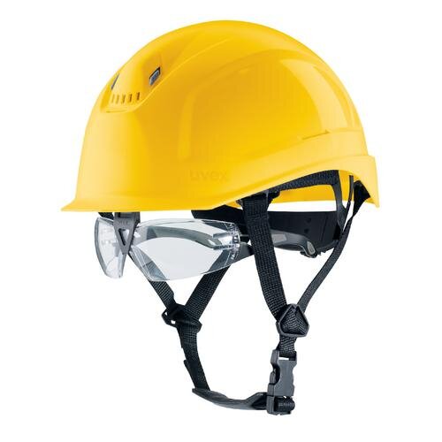 Uvex Schutzhelm uvex pheos S-KR IES 9772144 gelb mit Lüftungen 55 cm - 61 cm
