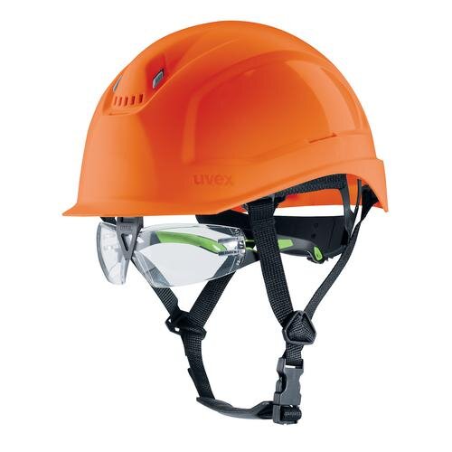 Uvex Schutzhelm uvex pheos S-KR IES 9772238 orange mit Lüftungen 55 cm - 61 cm