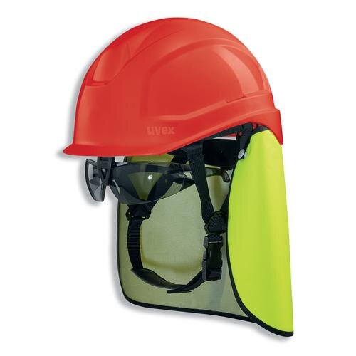 Uvex Schutzhelm uvex pheos S-KR IES 9772350 rot mit Lüftungen 55 cm - 61 cm