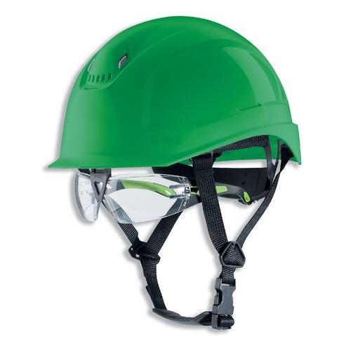 Uvex Schutzhelm uvex pheos S-KR IES 9772440 grün mit Lüftungen 55 cm - 61 cm