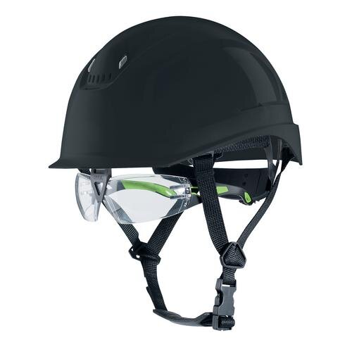 Uvex Schutzhelm uvex pheos S-KR IES 9772950 schwarz mit Lüftungen 55 cm - 61 cm