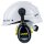 Uvex Schutzhelm uvex pheos alpine 9773050 weiß mit Lüftungen Schirm