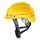 Uvex Schutzhelm uvex pheos alpine 9773150 gelb mit Lüftungen Schirm