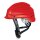 Uvex Schutzhelm uvex pheos alpine 9773350 rot mit Lüftungen Schirm