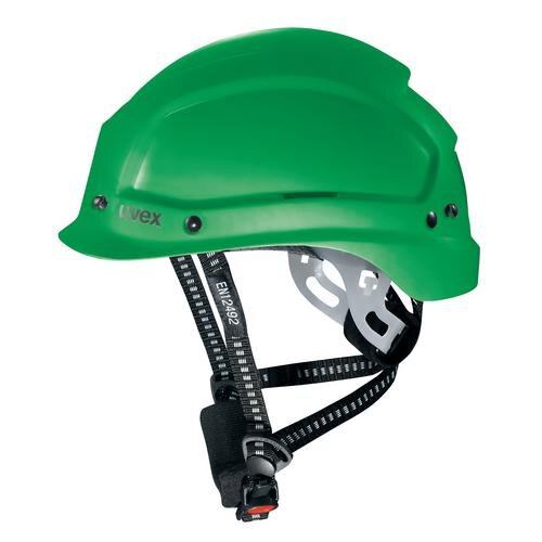 Uvex Schutzhelm uvex pheos alpine 9773450 grün mit Lüftungen Schirm