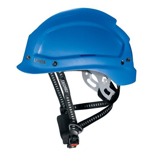 Uvex Schutzhelm uvex pheos alpine 9773550 blau mit Lüftungen Schirm
