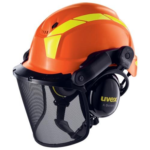 uvex Schutzhelm uvex pheos 9774237 orange mit Lüftungen