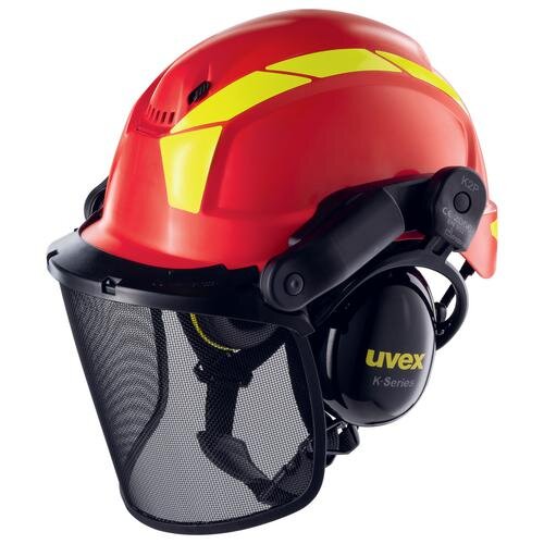 uvex Schutzhelm uvex pheos 9774238 rot mit Lüftungen