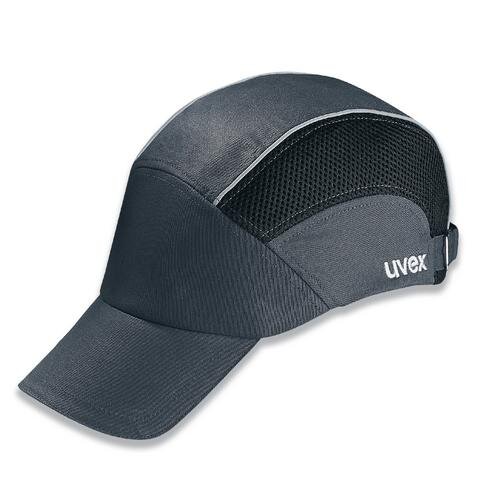 Uvex Anstoßkappe uvex u-cap 9794200 schwarz, grau langer Schirm