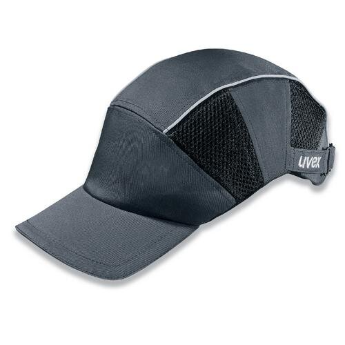 Uvex Anstoßkappe uvex u-cap 9794300 grau, schwarz langer Schirm