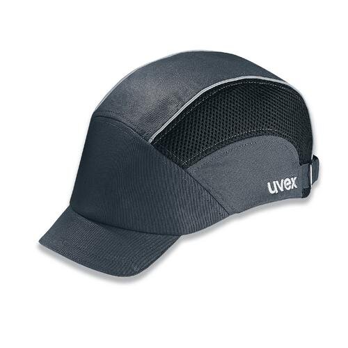 Uvex Anstoßkappe uvex u-cap 9794311 schwarz, grau kurzer Schirm