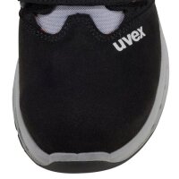 uvex 2 trend Sandalen S1P 69061 schwarz, grau, rot Mehrweitensystem