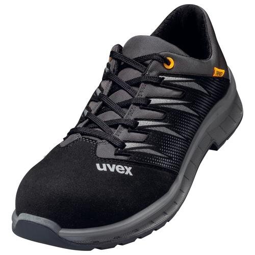 uvex 2 trend Halbschuhe S2 69497 schwarz, grau Mehrweitensystem