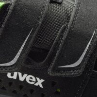 uvex 2 xenova® Sandalen S1P 95591 schwarz, grün Mehrweitensystem