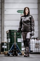 Nitras MOTION TEX PLUS, Strick-Softshelljacke schwarz Gr.S (7190-S)