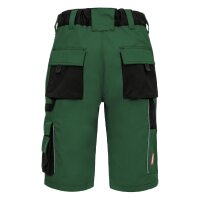 Nitras MOTION TEX PLUS, Arbeitshose, kurz grün/schwarz Gr.52 (7604-52)