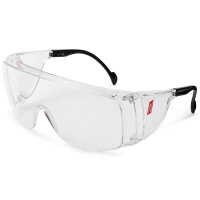 Nitras VISION PROTECT OTG Schutzbrille, Tragkörper schwarz / transparent (9015)