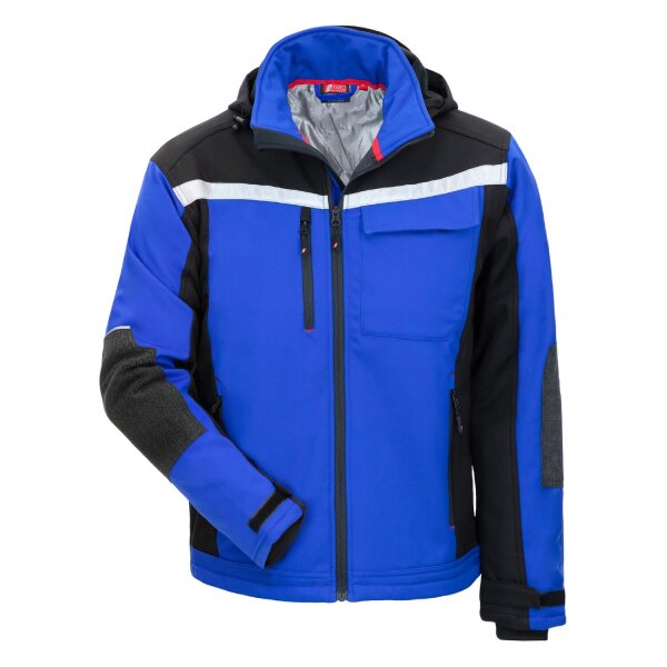 Nitras MOTION TEX PLUS, Softshelljacke blau / schwarz (7181)