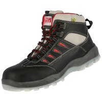 Nitras SPORT STEP MID, S3 Sicherheitsstiefel, halbhoch, Vollleder, schwarz (7301)