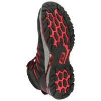 NITRAS PRO STEP II S1P Sicherheitsstiefel, schwarz / rot (7411)