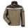 Nitras MOTION TEX PRO FX, Arbeitsjacke khaki / schwarz (7755)