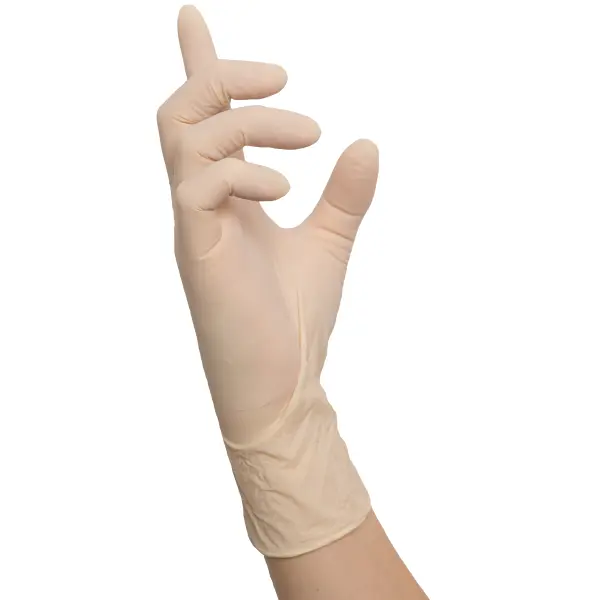 Nitras IDEAL CARE, Latex-Einmalhandschuhe, naturfarben...