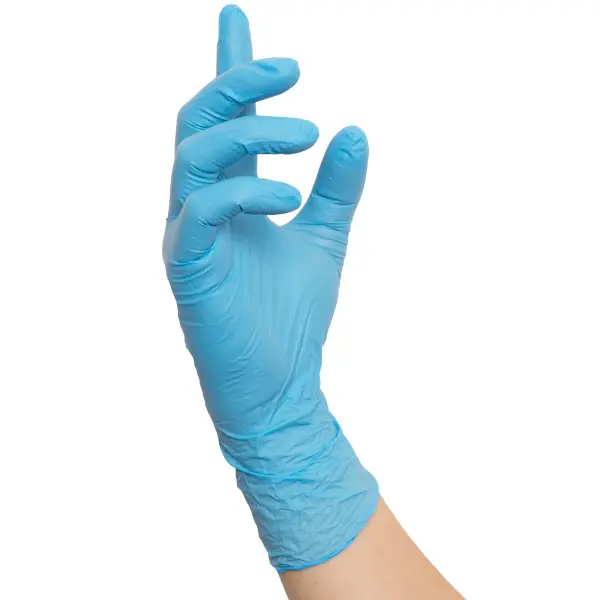Nitras SUPREME NITRILE, Nitril-Einmalhandschuhe blau (8300)