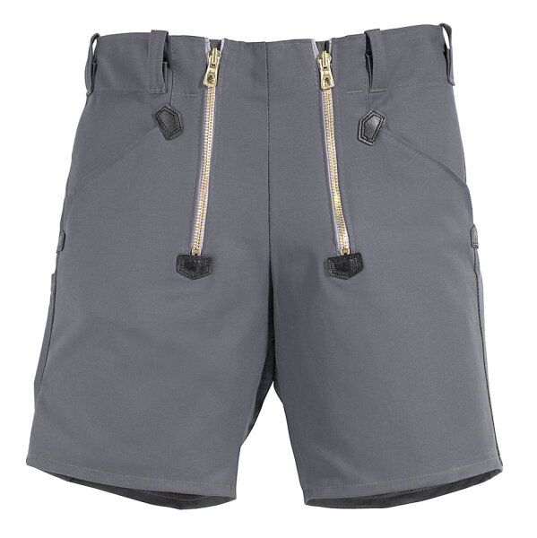 FHB WIM Zunft-Shorts Rips-Moleskin, grau, Gr. 56 (10033-11-56)