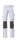 MASCOT® Mannheim UNIQUE Hose mit Knietaschen Weiß/Dunkelanthrazit 82 C52  Herren; Damen (12679-442)