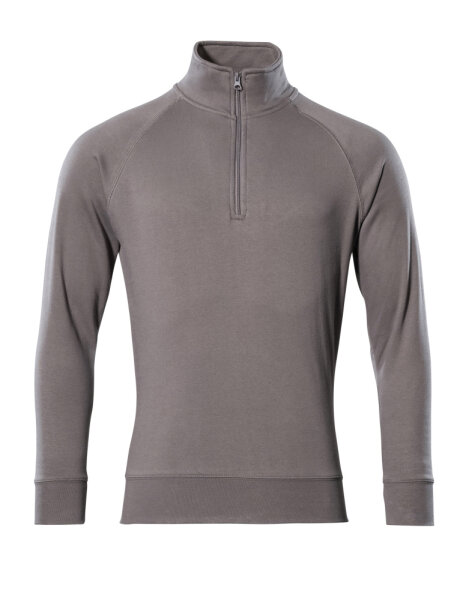 MASCOT® Nantes CROSSOVER Sweatshirt mit kurzem Reißverschluss Anthrazit XS  Herren (50611-971)