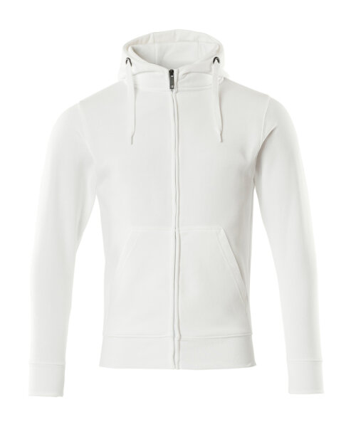 MASCOT® Gimont CROSSOVER Kapuzensweatshirt mit Reißverschluss Weiß XS  Herren (51590-970)