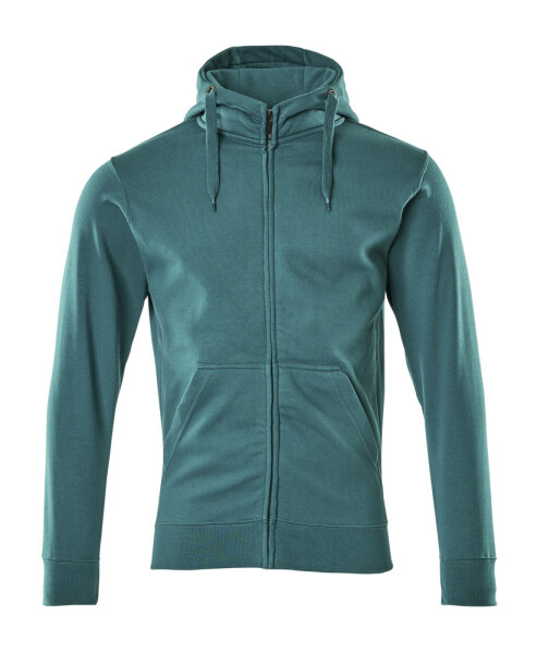 MASCOT® Gimont CROSSOVER Kapuzensweatshirt mit Reißverschluss Petroleum S  Herren (51590-970)