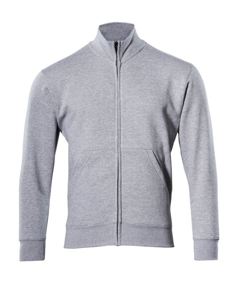 MASCOT® Lavit CROSSOVER Sweatshirt mit Reißverschluss Grau-meliert M  Herren (51591-970)
