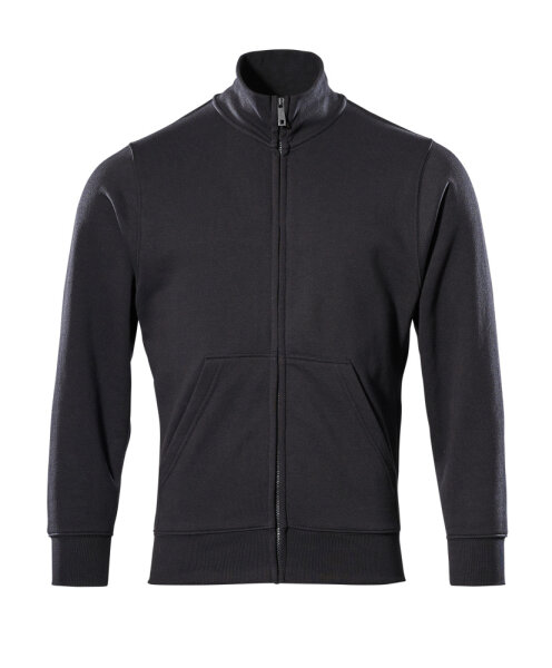 MASCOT® Lavit CROSSOVER Sweatshirt mit Reißverschluss Schwarz 2XL  Herren (51591-970)