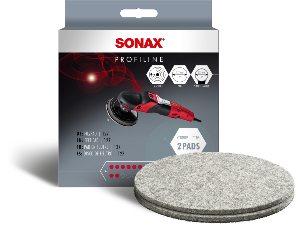 SONAX 04933000  FilzPad 127 2 Stück