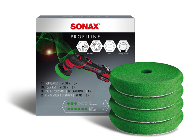 SONAX 04942410  SchaumPad medium 85 4 Stück