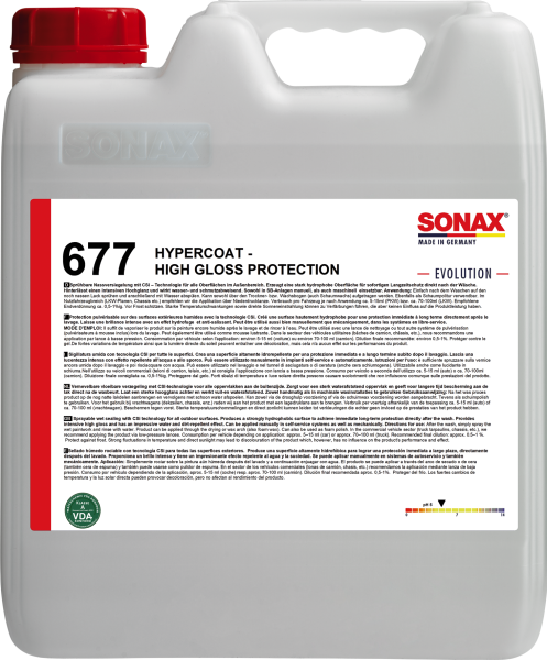 SONAX 06776000  Hypercoat - High Gloss Protection -EVOLUTION- 10 l