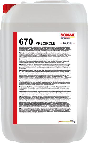 SONAX PreCircle -EVOLUTION-