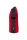 HAKRO T-Shirt Contrast Mikralinar® rot/anthrazit, M (290-02-M)