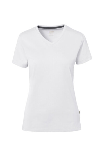 HAKRO COTTON TEC® V-Shirt Damen