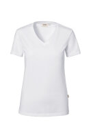 HAKRO Stretch V-Shirt Damen
