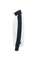 HAKRO MIKRALINAR® Zip-Sweatshirt Contrast